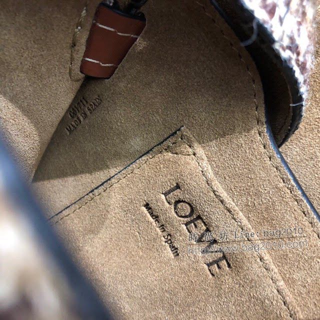 LOEWE包包 羅意威小號Gate馬鞍包 羅意威小挎包 10183  tcl1224
